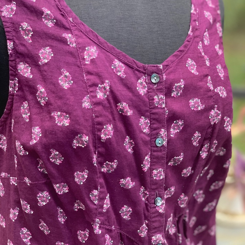 Croft & Barrow Floral Summer Top - Picture 4 of 14